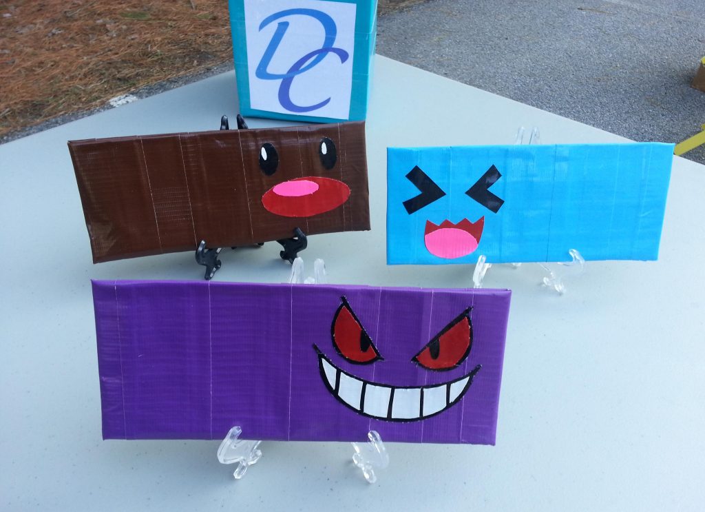 I made these when my wife and I started selling at craft shows.  This set features Diglett, Wobbuffet, and Gengar.